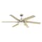 Westinghouse Ceiling Fan Indoor 60In Cayuga WIFI DmLED BrNk Rvr 6Bl Rsw/-LightMp Op Fr Glass 74003B00 - alternate 3